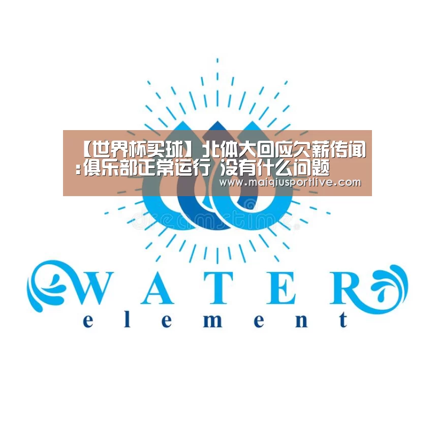 【世界杯买球】北体大回应欠薪传闻:俱乐部正常运行 没有什么问题(图4) 世界杯买球平台