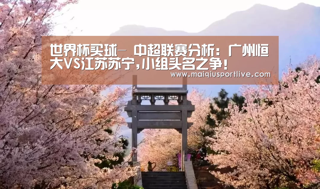 世界杯买球-
中超联赛分析: 广州恒大VS江苏苏宁,小组头名之争!(图2) 世界杯买球